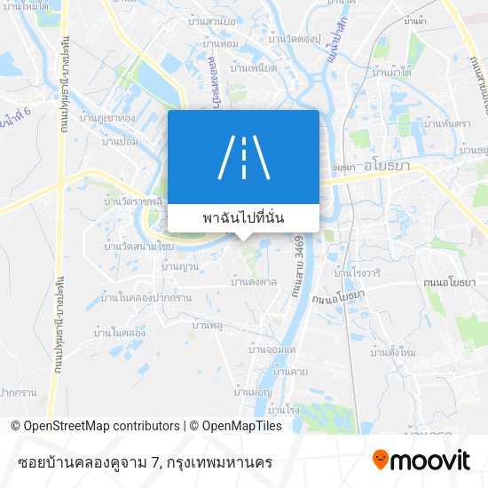 ซอยบ้านคลองคูจาม 7 แผนที่