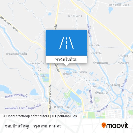 ซอยบ้านวัดตูม แผนที่