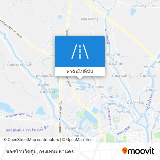 ซอยบ้านวัดตูม แผนที่