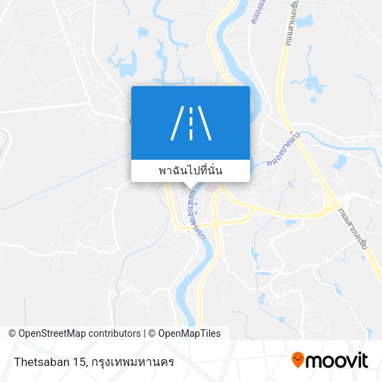 Thetsaban 15 แผนที่