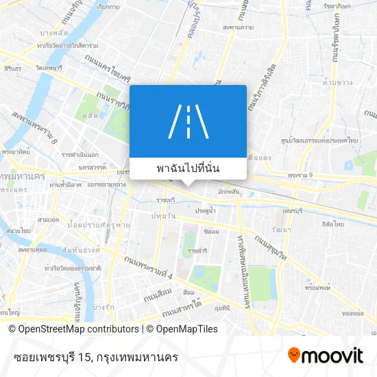 ซอยเพชรบุรี 15 แผนที่