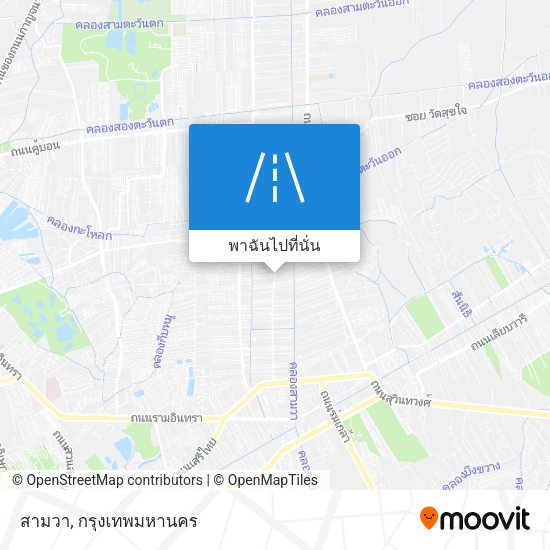 สามวา แผนที่