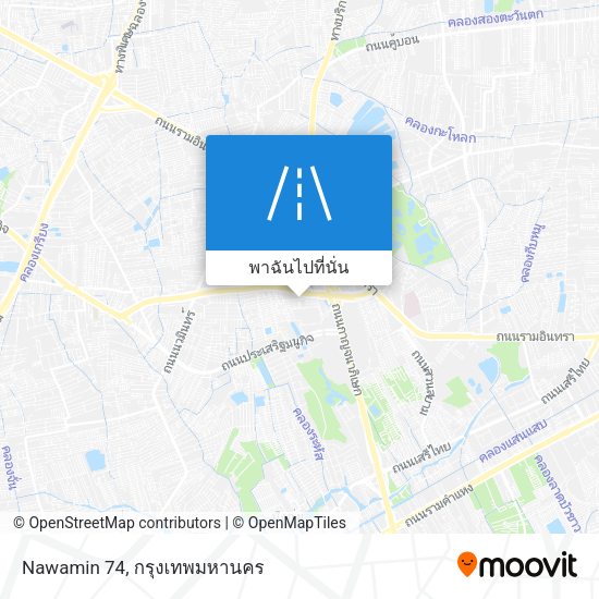 Nawamin 74 แผนที่