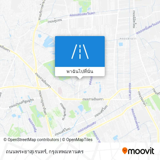 ถนนพระยาสุเรนทร์ แผนที่
