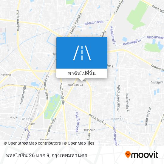 พหลโยธิน 26 แยก 9 แผนที่