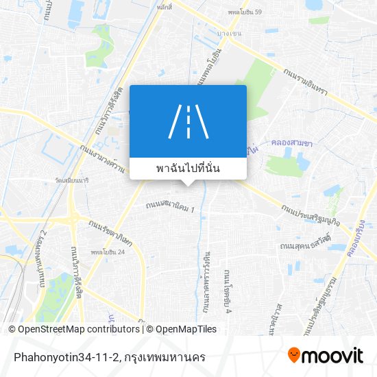 Phahonyotin34-11-2 แผนที่