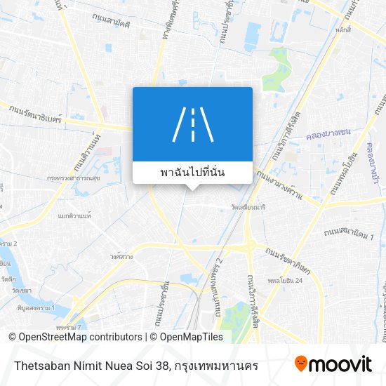 Thetsaban Nimit Nuea Soi 38 แผนที่
