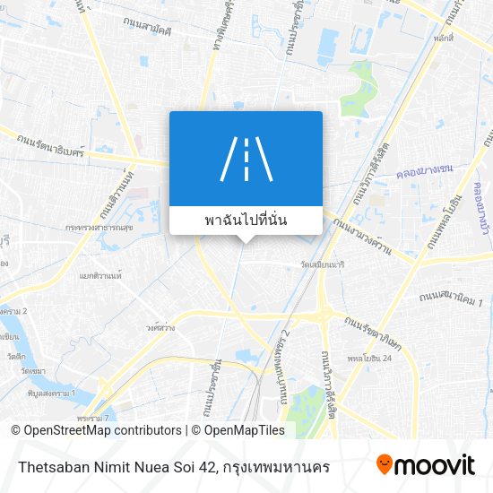 Thetsaban Nimit Nuea Soi 42 แผนที่