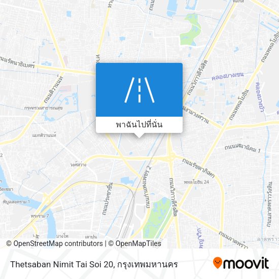 Thetsaban Nimit Tai Soi 20 แผนที่