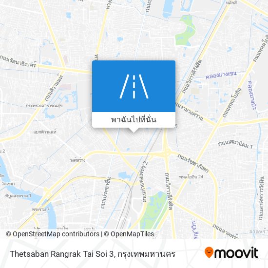 Thetsaban Rangrak Tai Soi 3 แผนที่