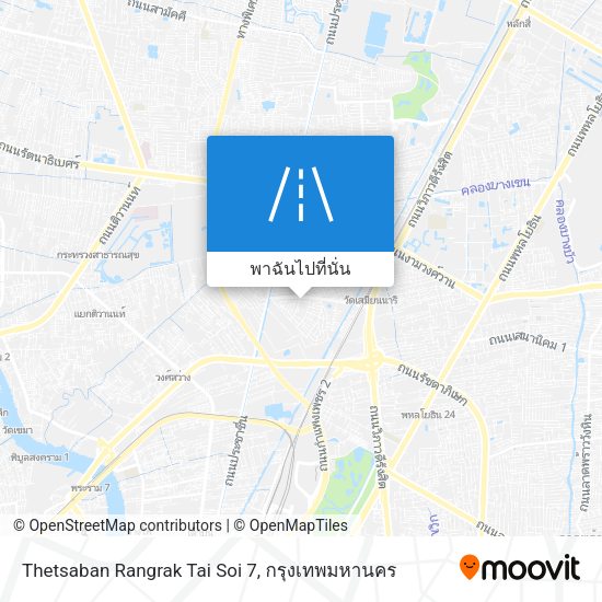 Thetsaban Rangrak Tai Soi 7 แผนที่