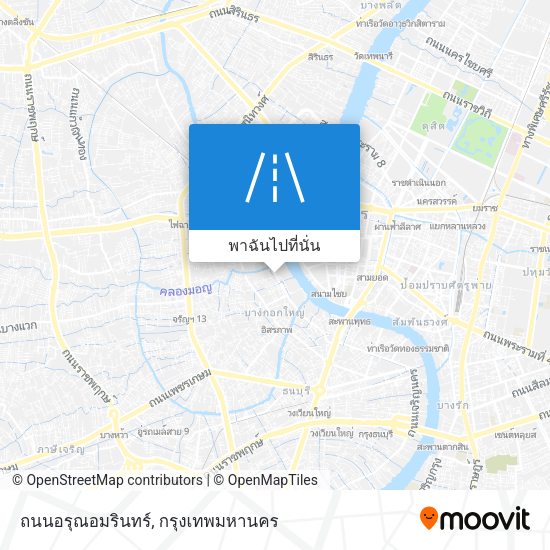 ถนนอรุณอมรินทร์ แผนที่