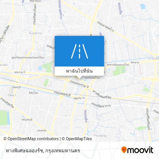 ทางพิเศษฉลองรัช แผนที่