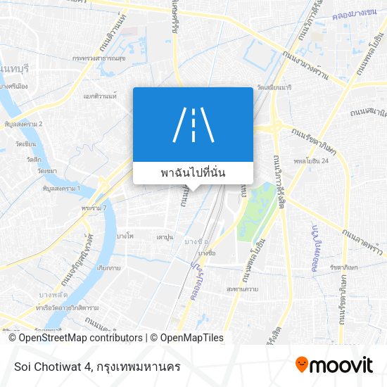 Soi Chotiwat 4 แผนที่