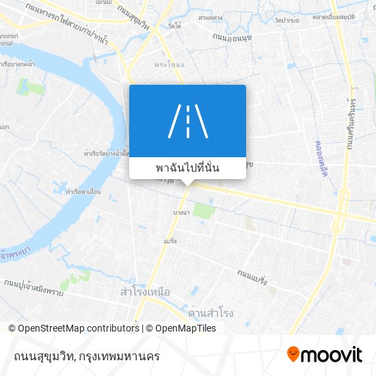 ถนนสุขุมวิท แผนที่