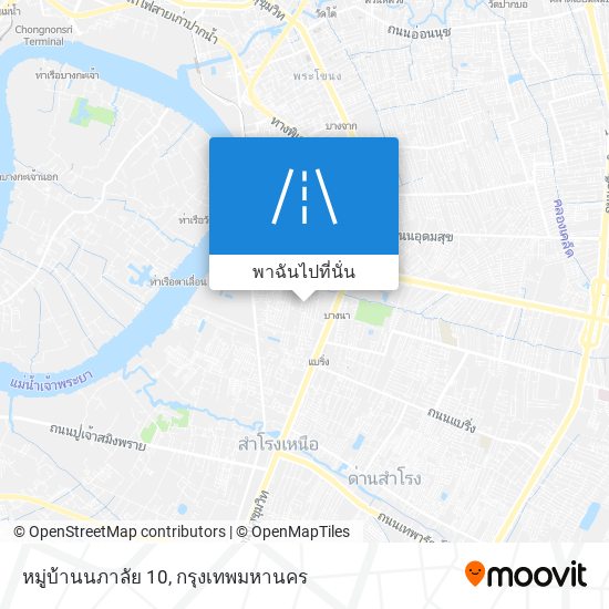 หมู่บ้านนภาลัย 10 แผนที่