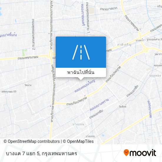 บางแค 7 แยก 5 แผนที่