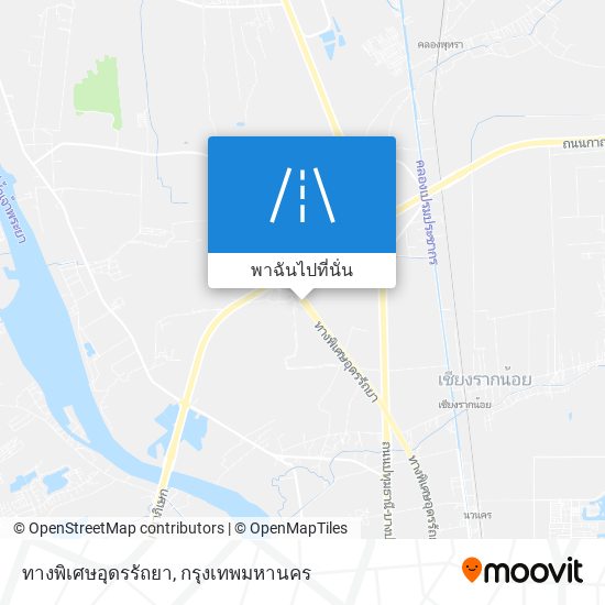 ทางพิเศษอุดรรัถยา แผนที่