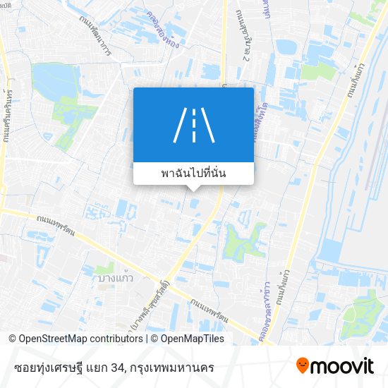 ซอยทุ่งเศรษฐี แยก 34 แผนที่