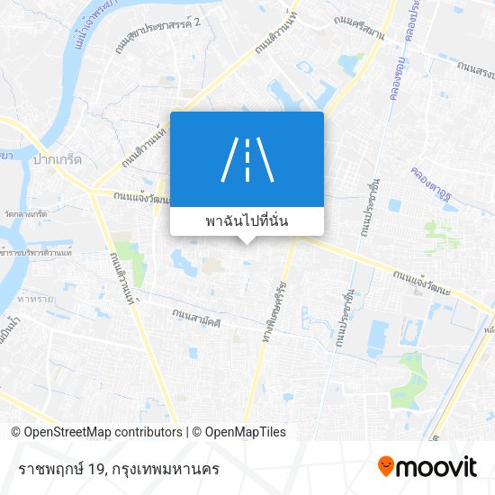 ราชพฤกษ์ 19 แผนที่