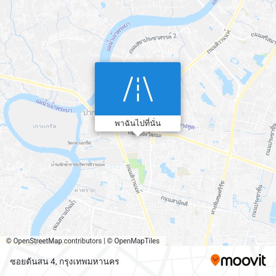ซอยต้นสน 4 แผนที่