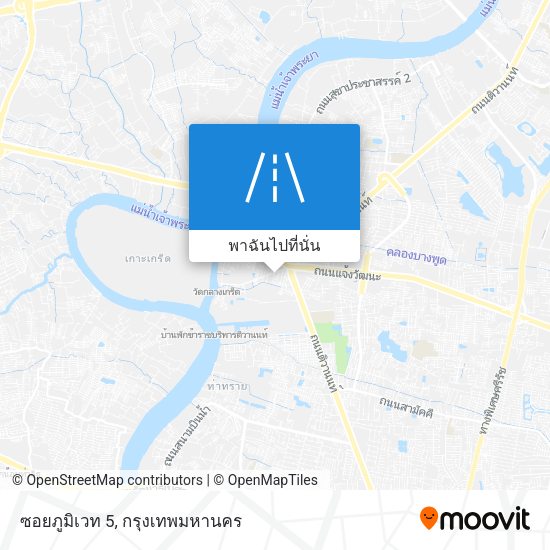 ซอยภูมิเวท 5 แผนที่