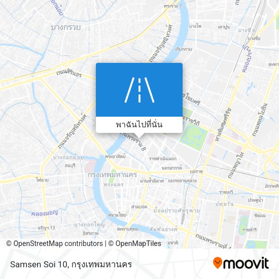 Samsen Soi 10 แผนที่