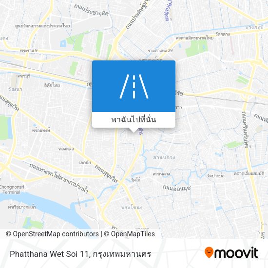 Phatthana Wet Soi 11 แผนที่