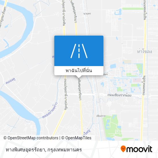 ทางพิเศษอุดรรัถยา แผนที่