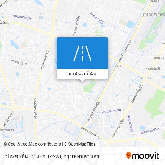 ประชาชื่น 12 แยก 1-2-23 แผนที่
