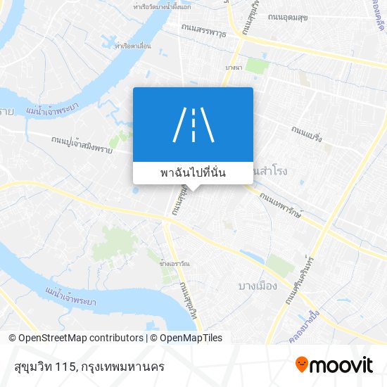 สุขุมวิท 115 แผนที่