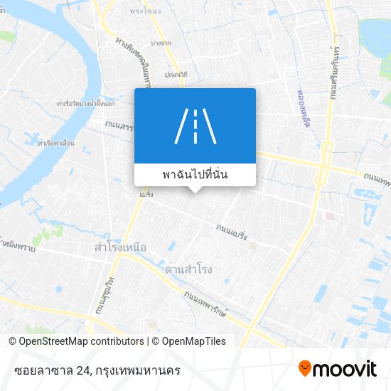 ซอยลาซาล 24 แผนที่