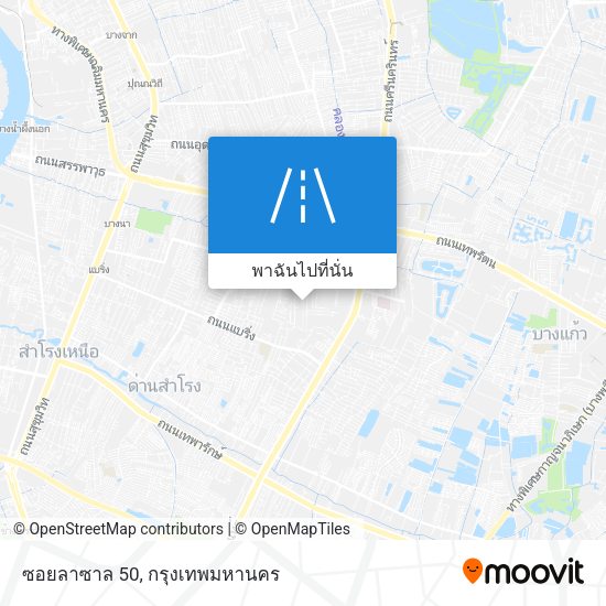 ซอยลาซาล 50 แผนที่