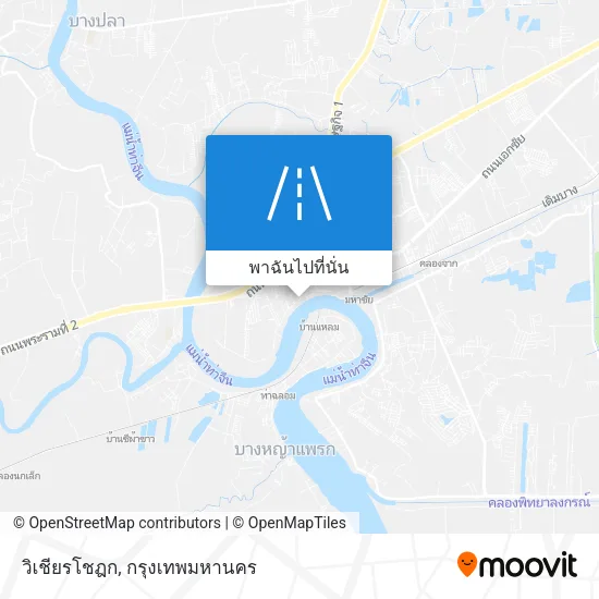 วิเชียรโชฎก แผนที่