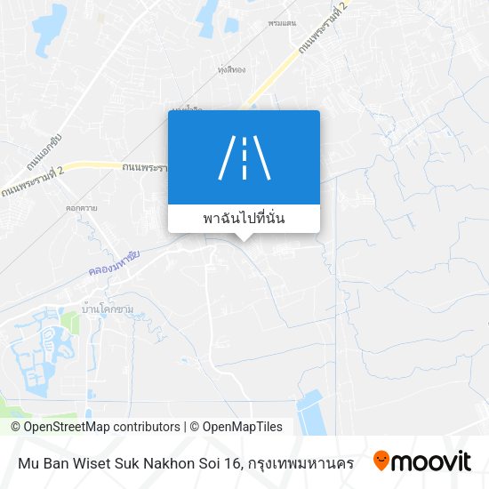 Mu Ban Wiset Suk Nakhon Soi 16 แผนที่