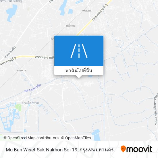 Mu Ban Wiset Suk Nakhon Soi 19 แผนที่