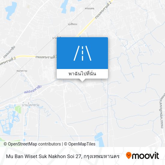 Mu Ban Wiset Suk Nakhon Soi 27 แผนที่