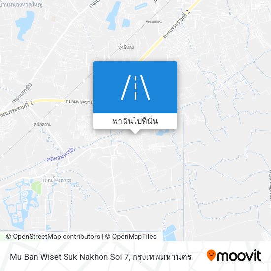 Mu Ban Wiset Suk Nakhon Soi 7 แผนที่