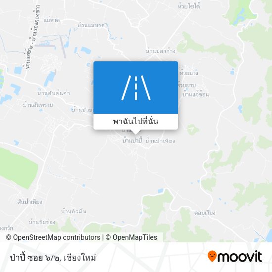 ป่าปี้ ซอย ๖/๒ แผนที่