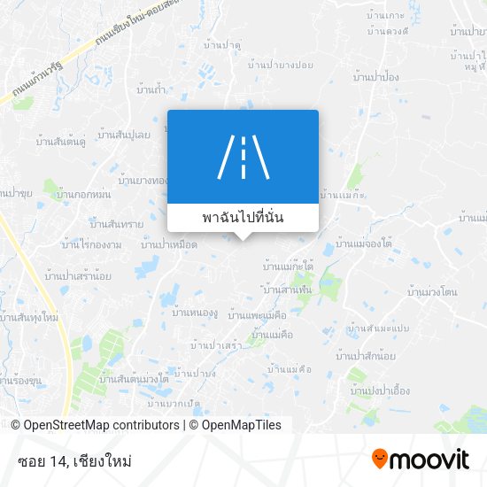 ซอย 14 แผนที่