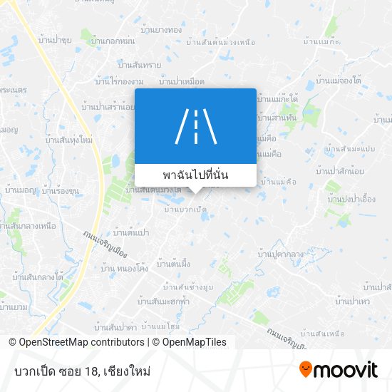 บวกเป็ด ซอย 18 แผนที่