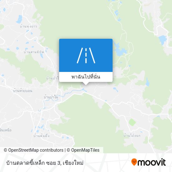 บ้านตลาดขี้เหล็ก ซอย 3 แผนที่