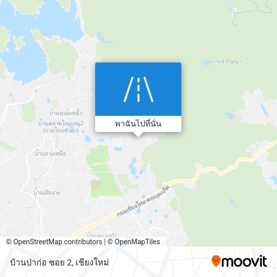 บ้านป่าก่อ ซอย 2 แผนที่