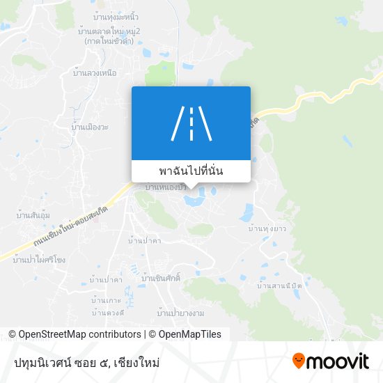 ปทุมนิเวศน์ ซอย ๕ แผนที่