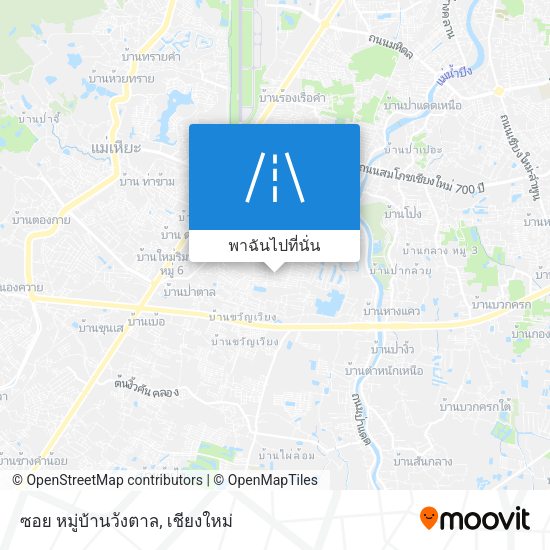 ซอย หมู่บ้านวังตาล แผนที่