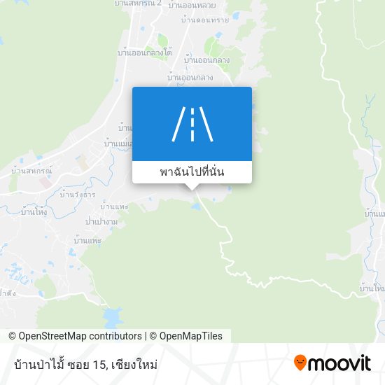 บ้านป่าไม้้ ซอย 15 แผนที่