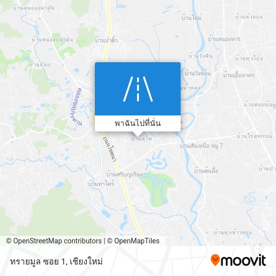 ทรายมูล ซอย 1 แผนที่