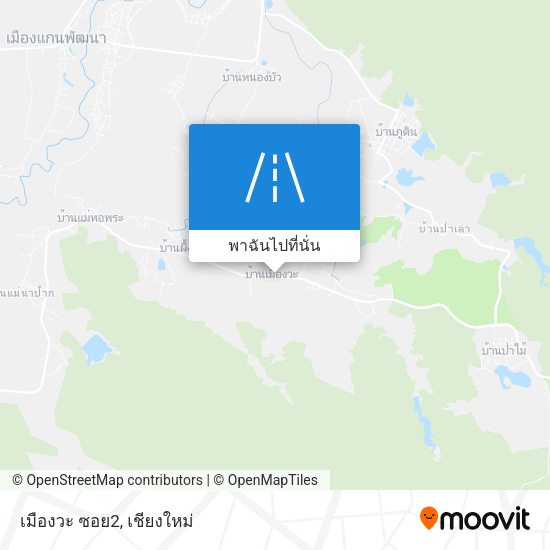 เมืองวะ ซอย2 แผนที่