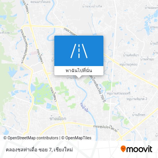 คลองชลท่าเดื่อ ซอย 7 แผนที่