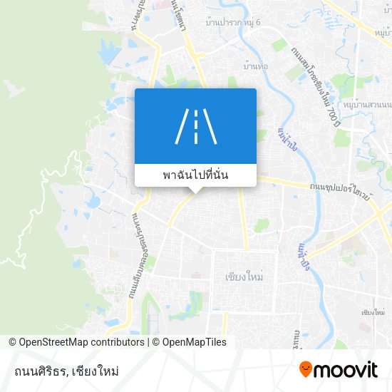 ถนนศิริธร แผนที่